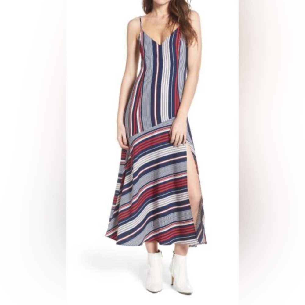 Long spaghetti strap dress